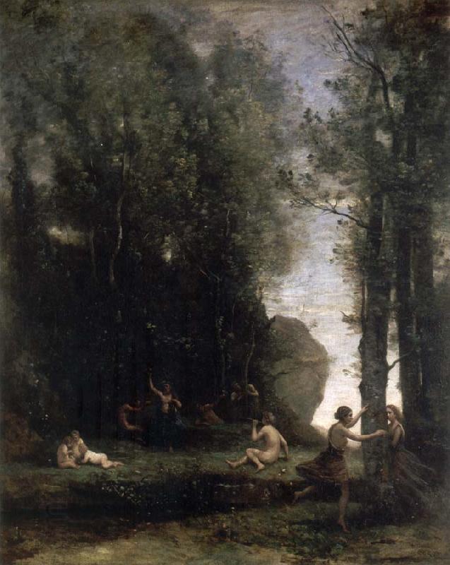 camille corot Idyll China oil painting art